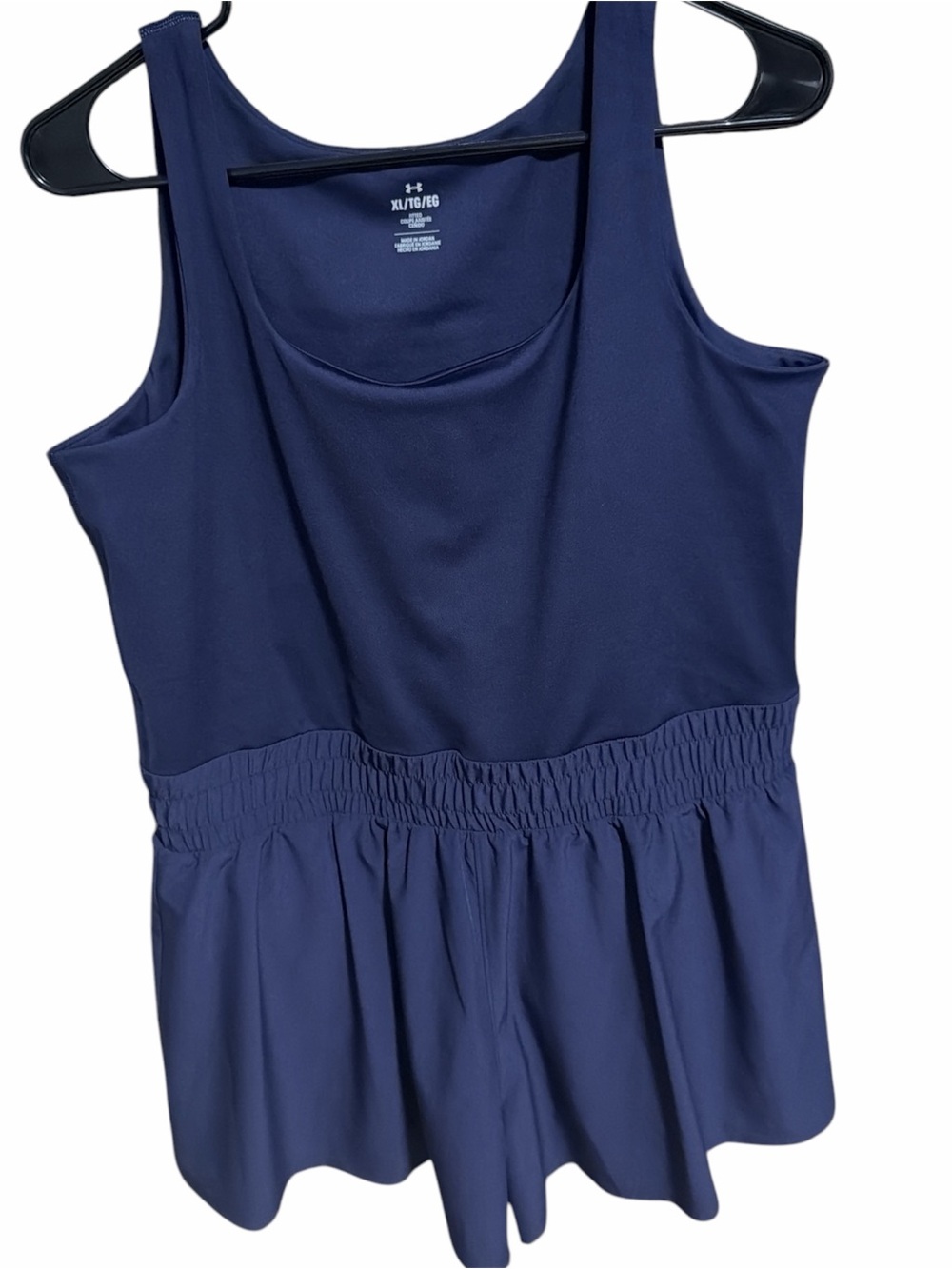 Under Armour Navy Athletic Tank Romper